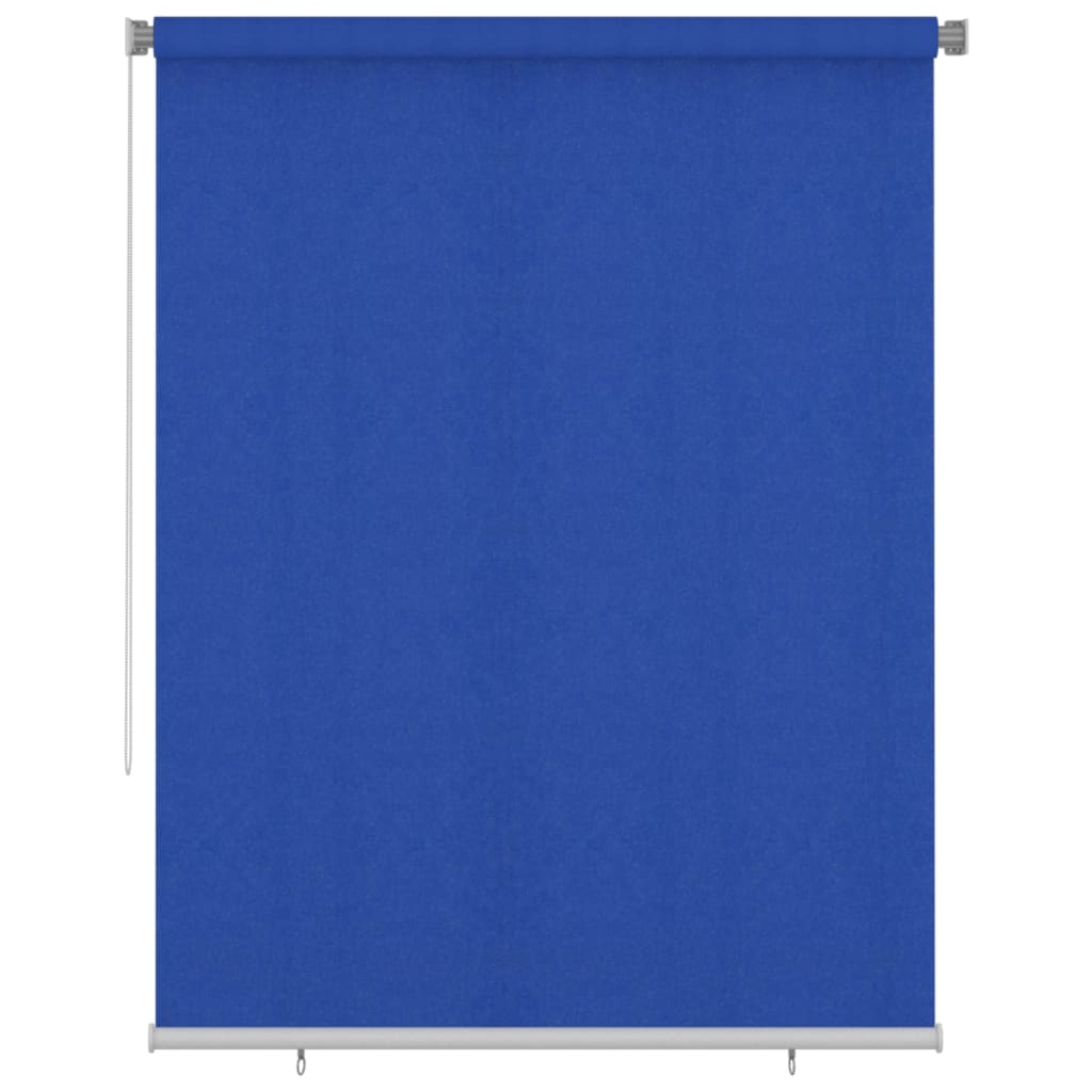 Outdoor Roller Blind 185(W)x230(H) cm Blue HDPE