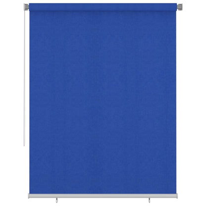 Outdoor Roller Blind 185(W)x230(H) cm Blue HDPE