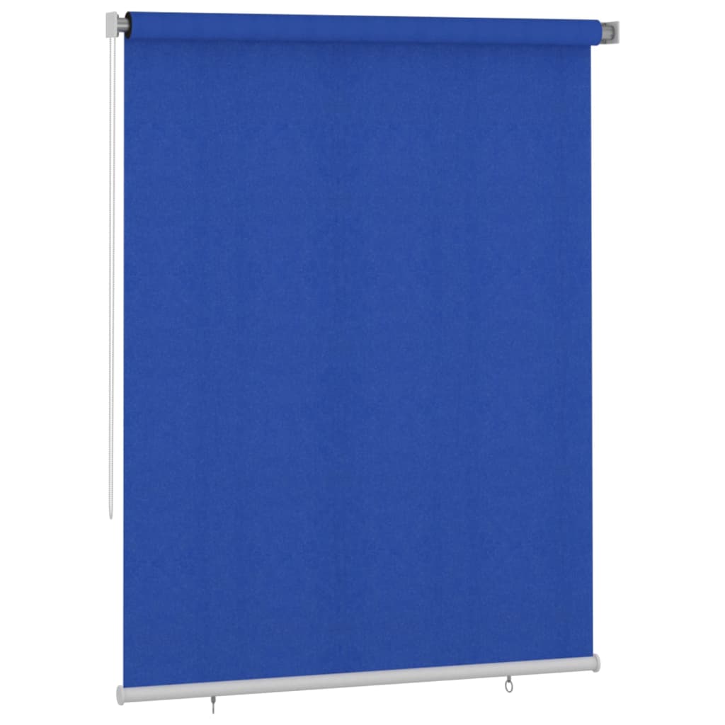 Outdoor Roller Blind 185(W)x230(H) cm Blue HDPE