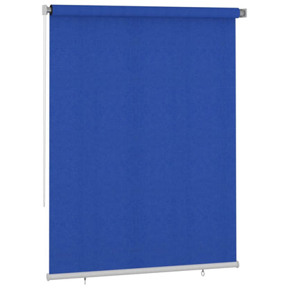 Outdoor Roller Blind 185(W)x230(H) cm Blue HDPE