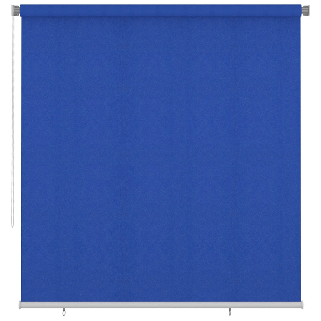 Outdoor Roller Blind 225(W)x230(H) cm Blue HDPE