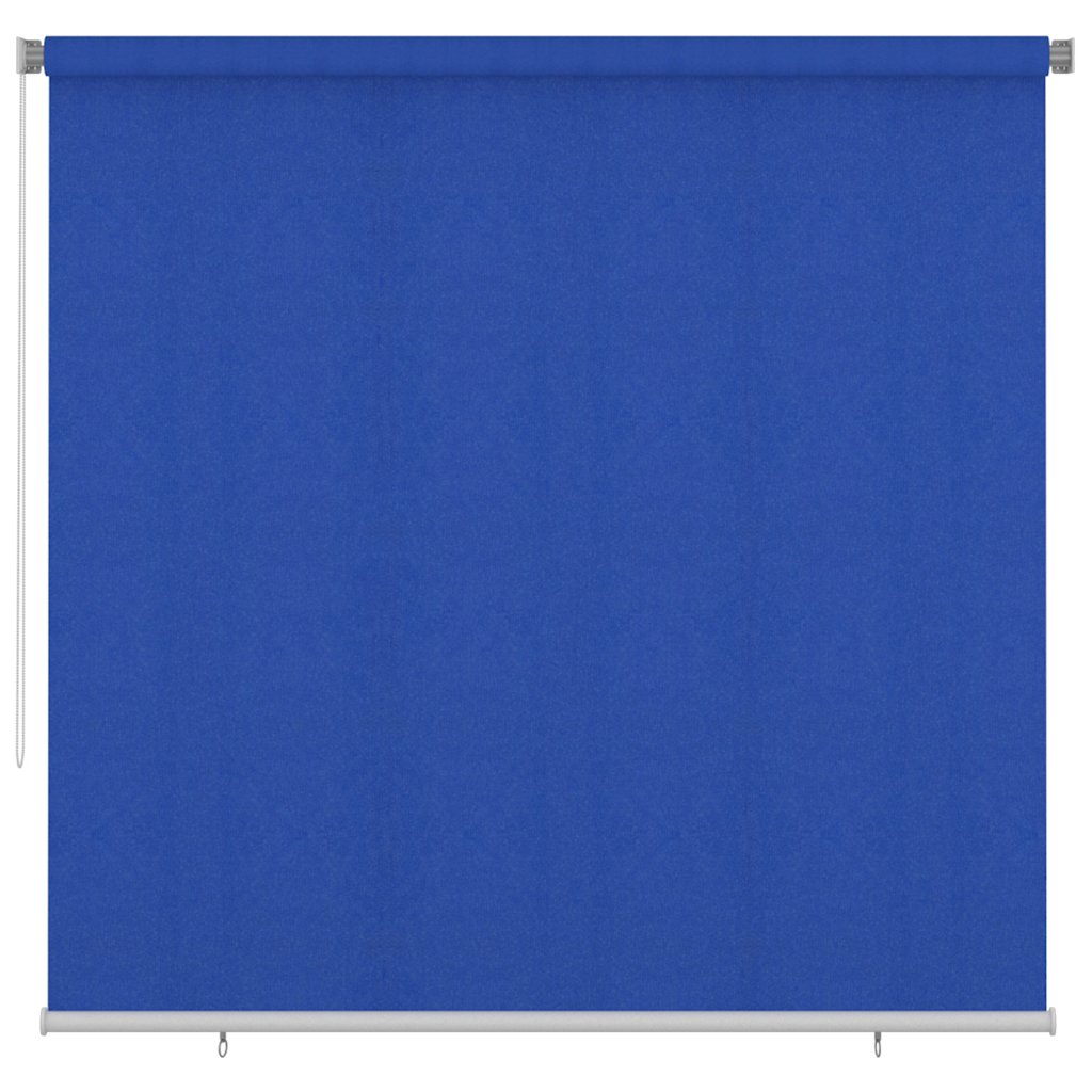 Outdoor Roller Blind 245(W)x230(H) cm Blue HDPE