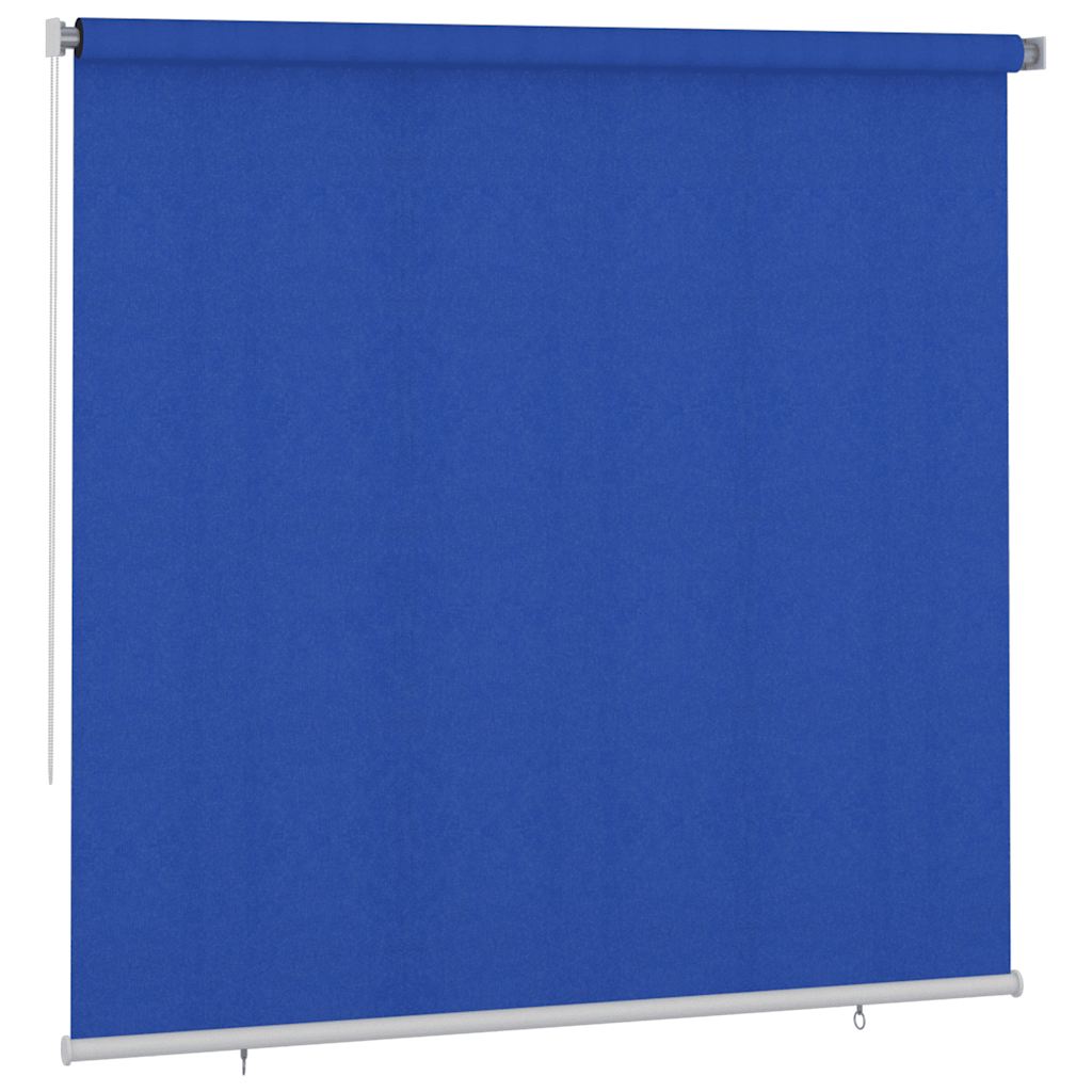 Outdoor Roller Blind 245(W)x230(H) cm Blue HDPE