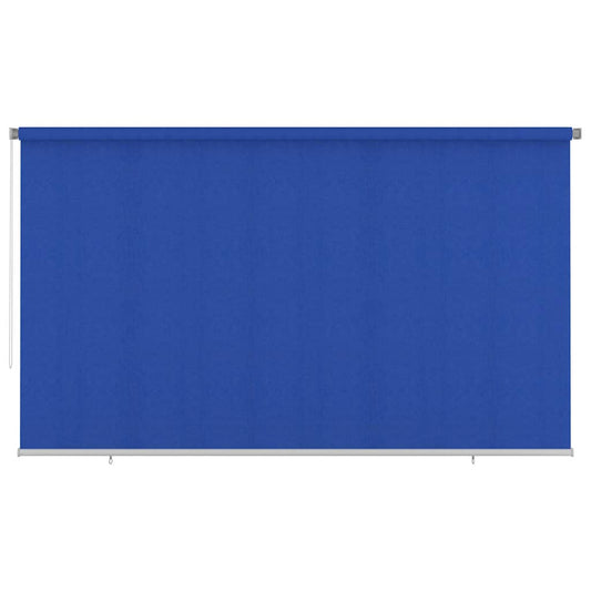 Outdoor Roller Blind 405(W)x230(H) cm Blue HDPE