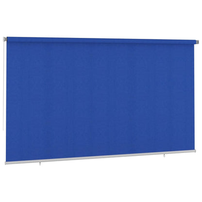 Outdoor Roller Blind 400x230 cm Blue HDPE