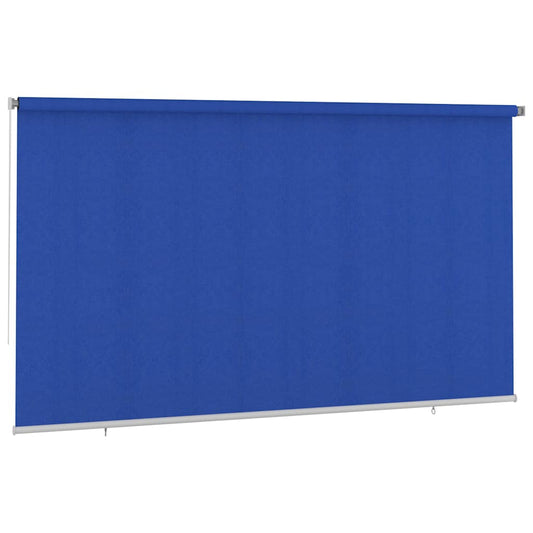 Outdoor Roller Blind 405(W)x230(H) cm Blue HDPE