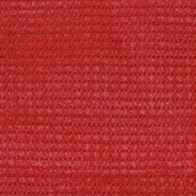 Outdoor Roller Blind 60x140 cm Red HDPE