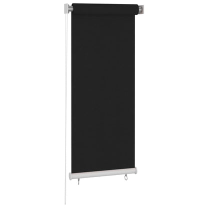 Outdoor Roller Blind 60x140 cm Black