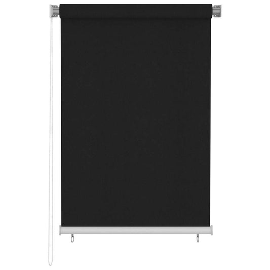 Outdoor Roller Blind 105(W)x140(H) cm Black