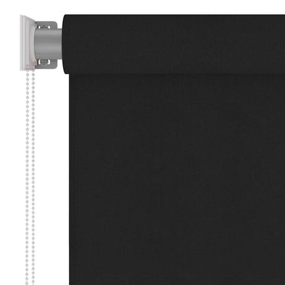 Outdoor Roller Blind 100x140 cm Black