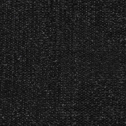 Roller Blind | Black | High-density polyethylene (HDPE) | 120 x 140 cm