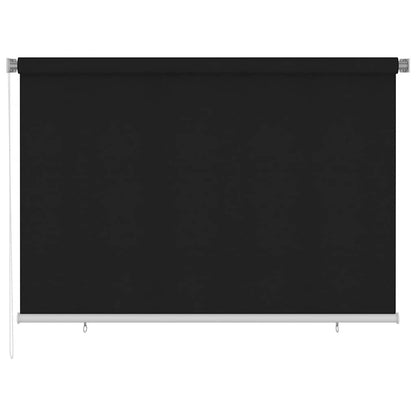 Outdoor Roller Blind 220x140 cm Black