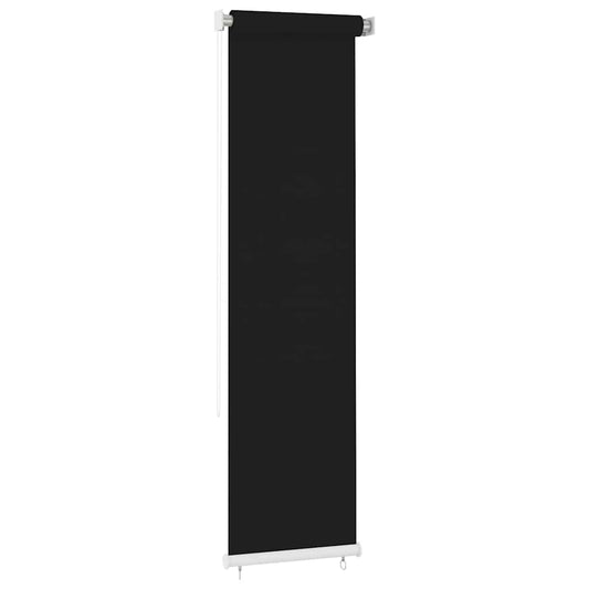 Outdoor Roller Blind 65(W)x230(H) cm Black HDPE