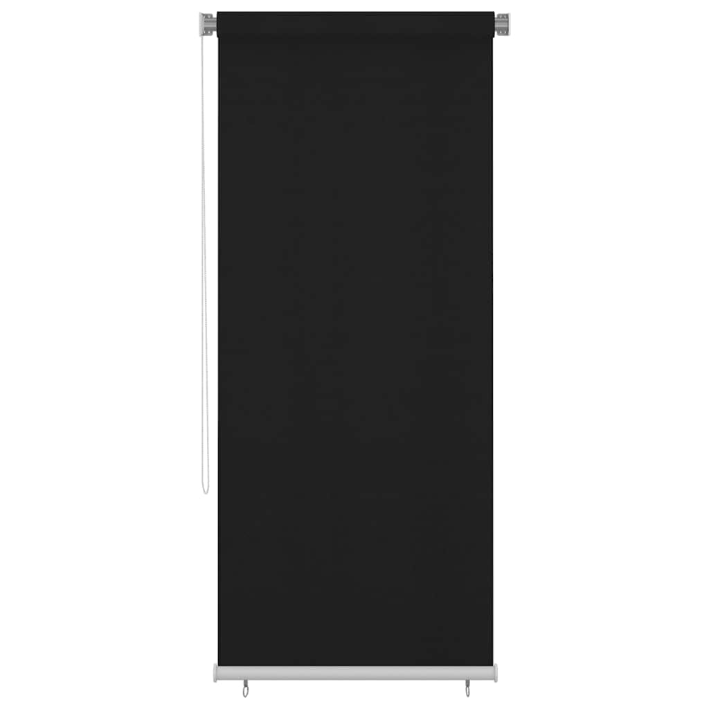Outdoor Roller Blind 100x230 cm Black