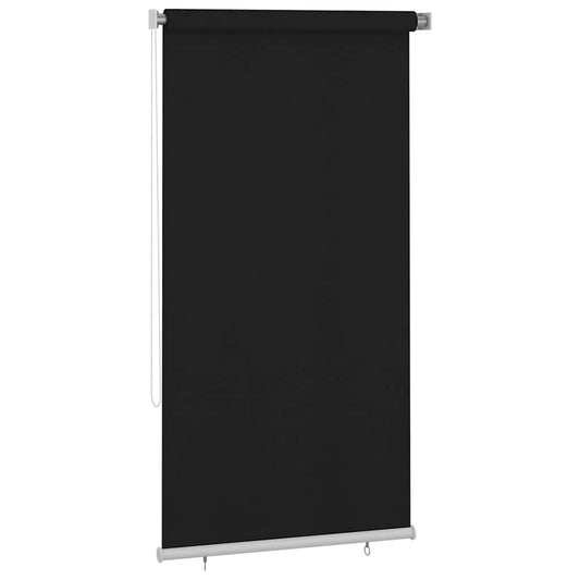 Outdoor Roller Blind 125(W)x230(H) cm Black