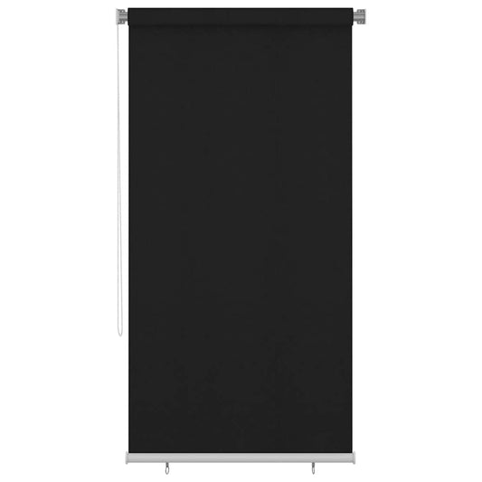 Outdoor Roller Blind 125(W)x230(H) cm Black