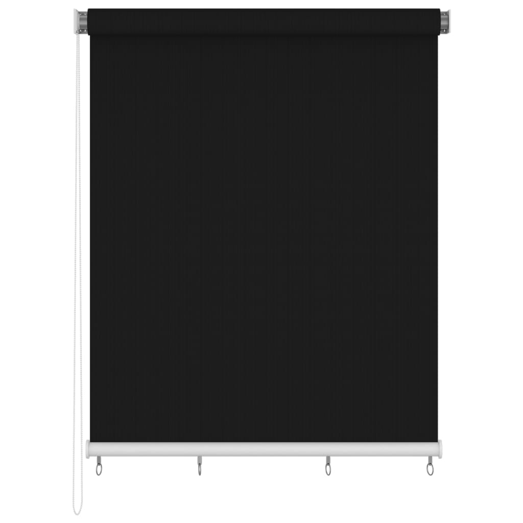 Outdoor Roller Blind 220x230 cm Black