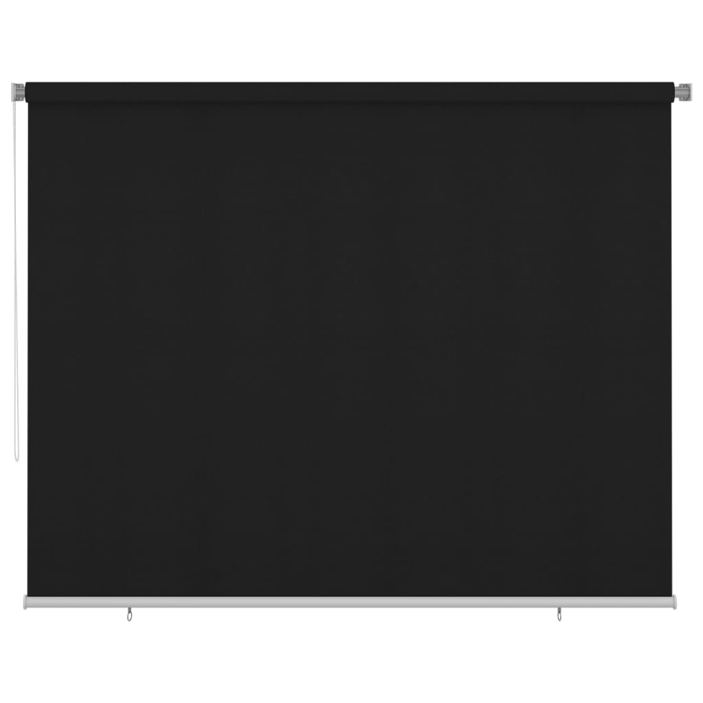 Outdoor Roller Blind 300x230 cm Black