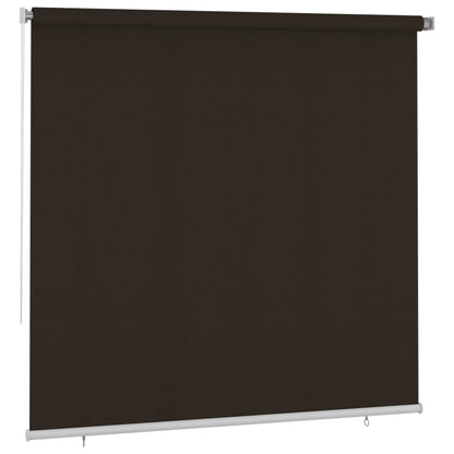 Outdoor Roller Blind 245(W)x230(H) cm Brown