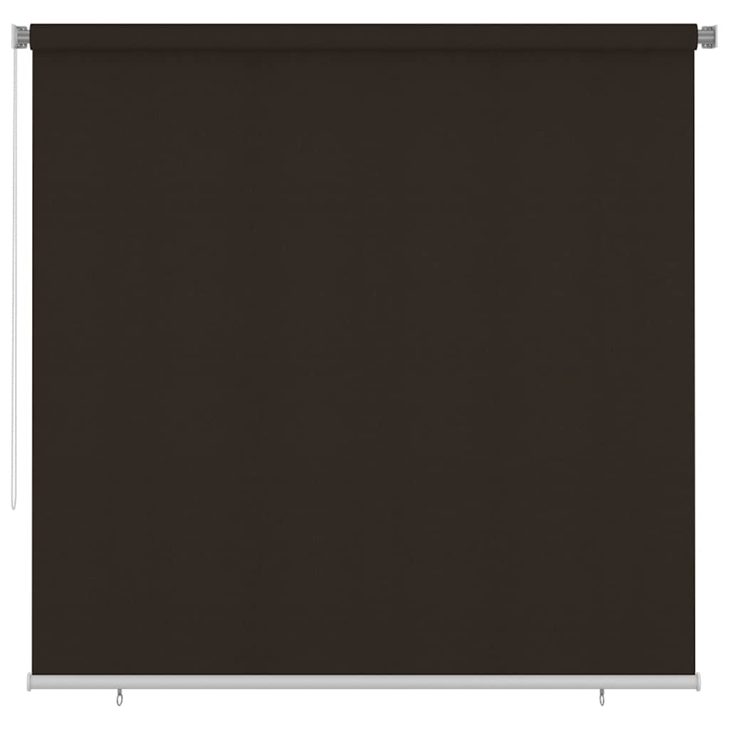 Outdoor Roller Blind 245(W)x230(H) cm Brown