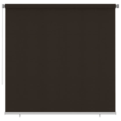 Outdoor Roller Blind 245(W)x230(H) cm Brown