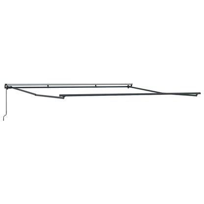Awning Frame Manual Anthracite 400 x 350 cm Aluminium