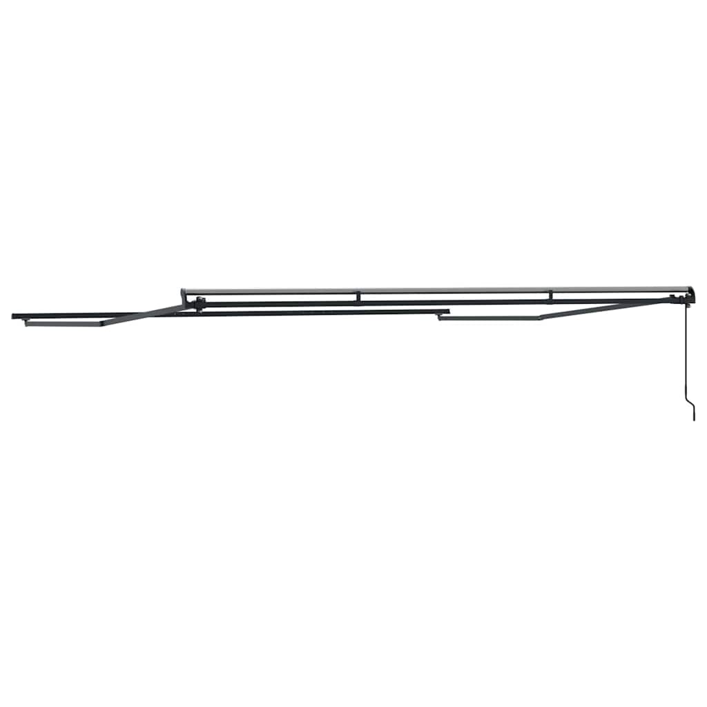 Awning Frame Manual Anthracite 500 x 350 cm Aluminium