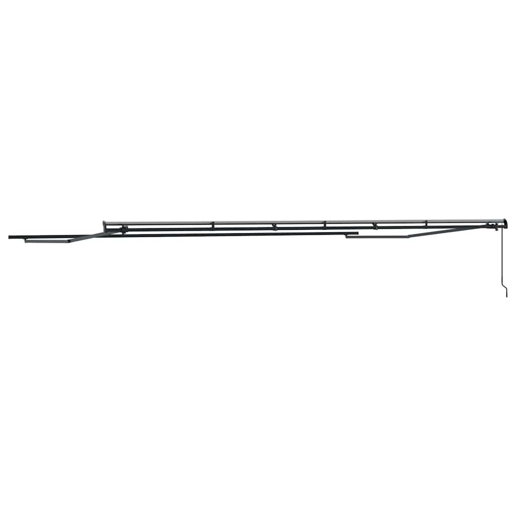 Awning Frame Manual Anthracite 600 x 350 cm Aluminium