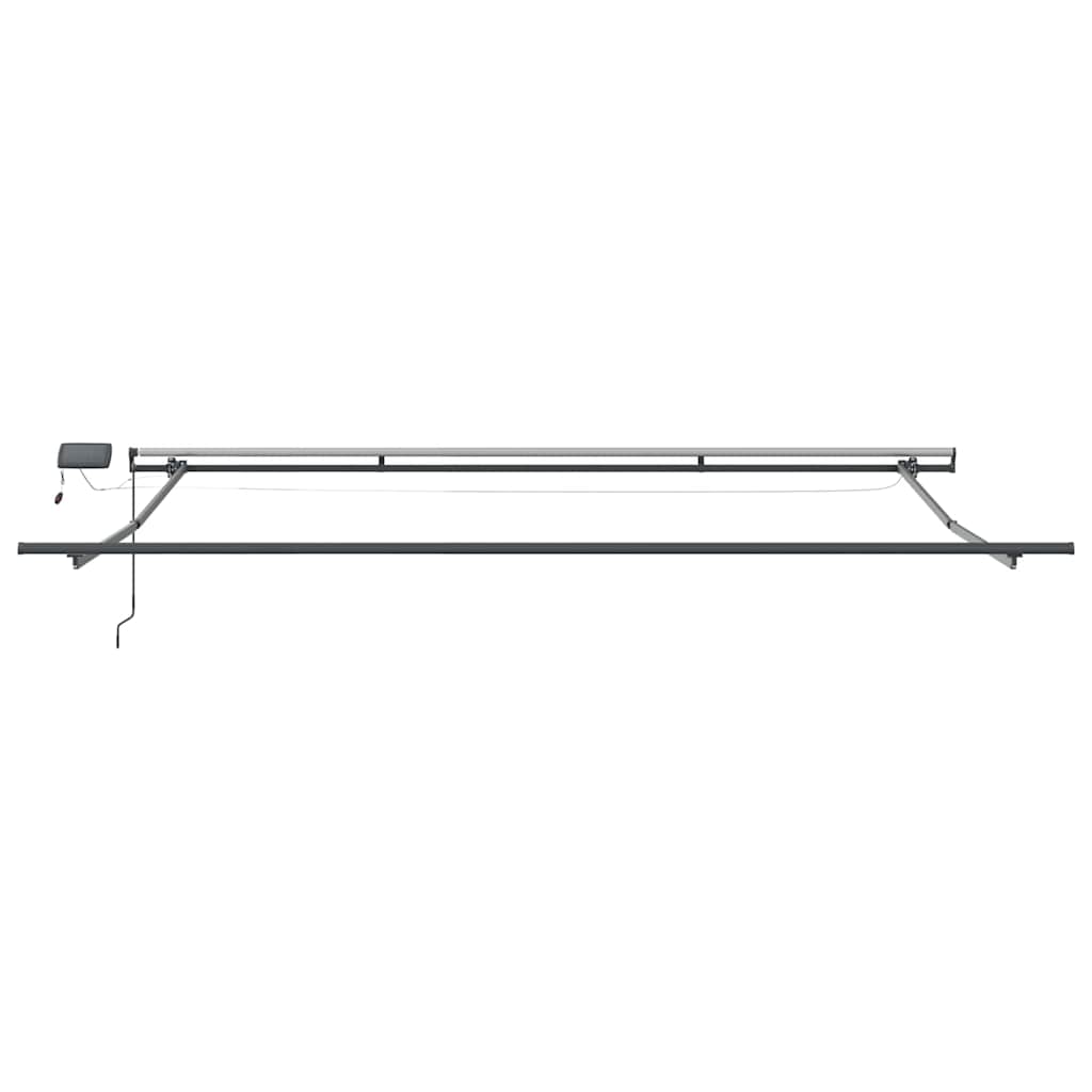 Awning Frame Manual Anthracite 450 x 350 cm Aluminium