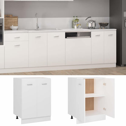 Bottom Cabinet Lyon White 60x46x81.5 cm Engineered Wood