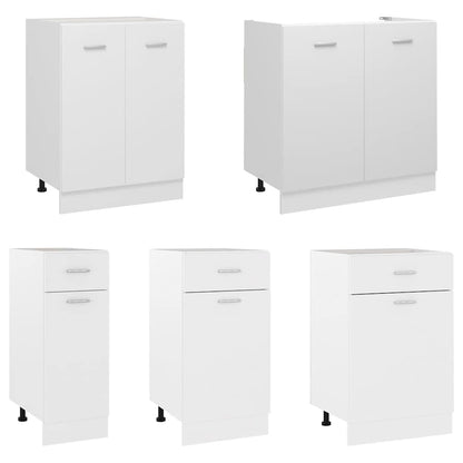 Bottom Cabinet Lyon White 60x46x81.5 cm Engineered Wood