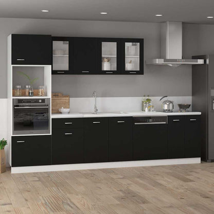 Drawer Bottom Cabinet | Black | Engineered wood | 50 x 46 x 81.5 cm
