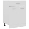 Drawer Bottom Cabinet White 60x46x81.5 cm Engineered Wood