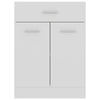 Drawer Bottom Cabinet White 60x46x81.5 cm Engineered Wood