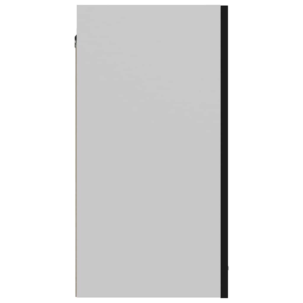 Hanging Cabinet Lyon Black 60x31x60 cm Engineered Wood