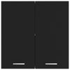 Hanging Cabinet Black 60x31x60 cm Engineered Wood