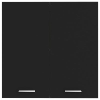 Hanging Cabinet Black 60x31x60 cm Engineered Wood