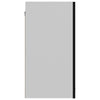 Hanging Cabinet Black 60x31x60 cm Engineered Wood