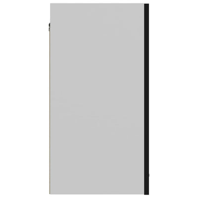 Hanging Cabinet Black 60x31x60 cm Engineered Wood