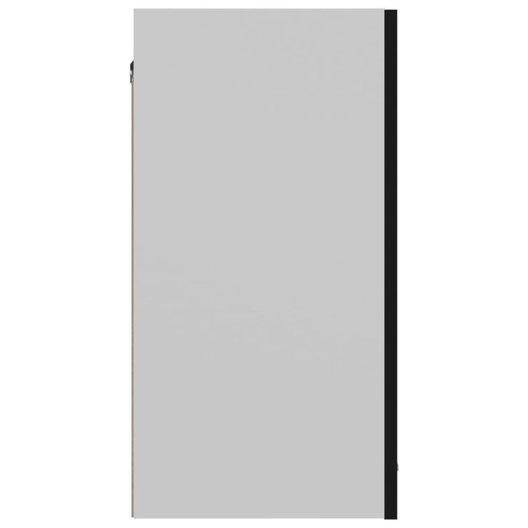 Hanging Cabinet Black 60x31x60 cm Engineered Wood