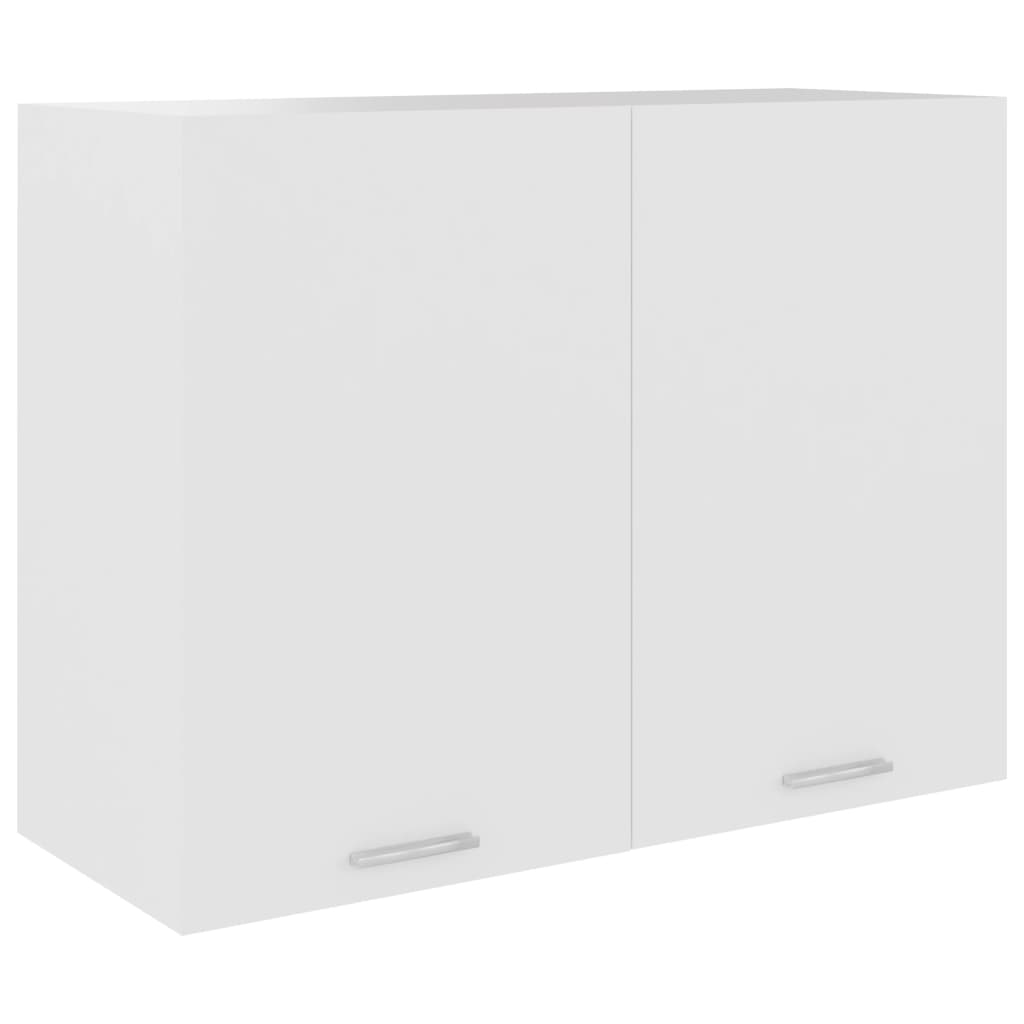 Hanging Cabinet Lyon White 80x31x60 cm Engineered Wood