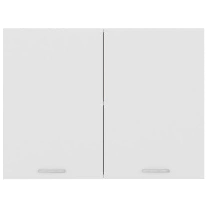 Hanging Cabinet Lyon White 80x31x60 cm Engineered Wood