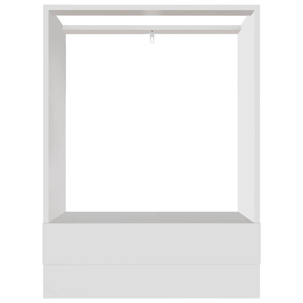 Oven Cabinet Lyon White 60x46x81.5 cm Engineered Wood