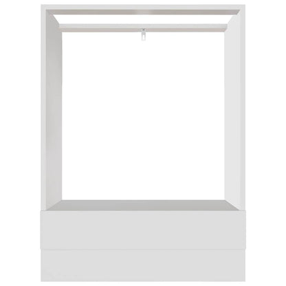 Oven Cabinet Lyon White 60x46x81.5 cm Engineered Wood