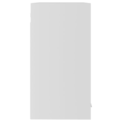 Hanging Glass Cabinet Lyon White 60x31x60 cm Engineered Wood