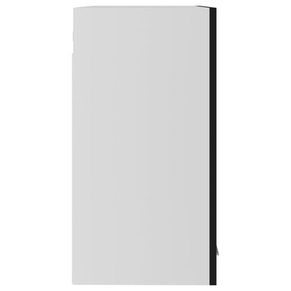 Hanging Glass Cabinet Lyon Black  60x31x60 cm Engineered Wood