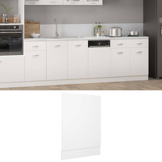 Dishwasher Panel | White | Engineered wood | Medium | Durable
