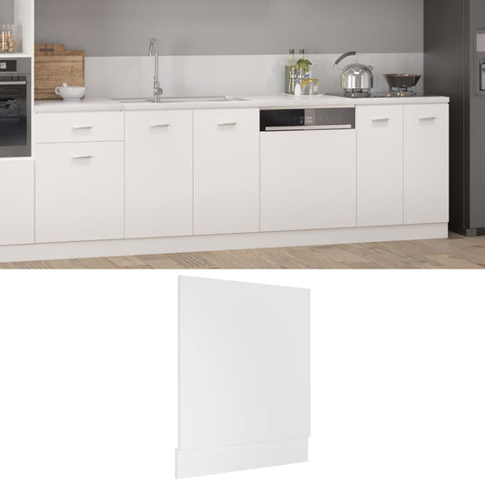 Dishwasher Panel | White | Engineered wood | Standard | Durable