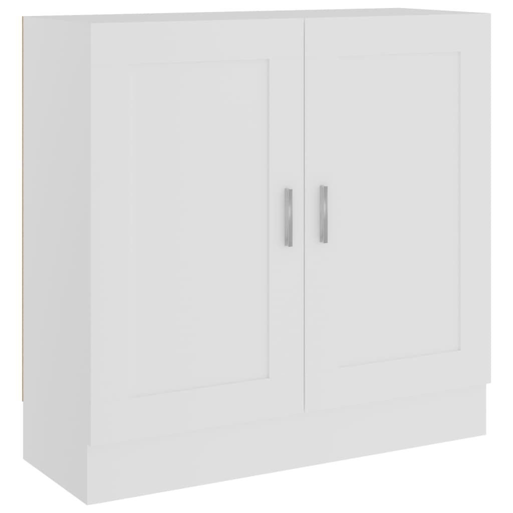 Book Cabinet White 82,5x30,5x80 cm Engineered Wood