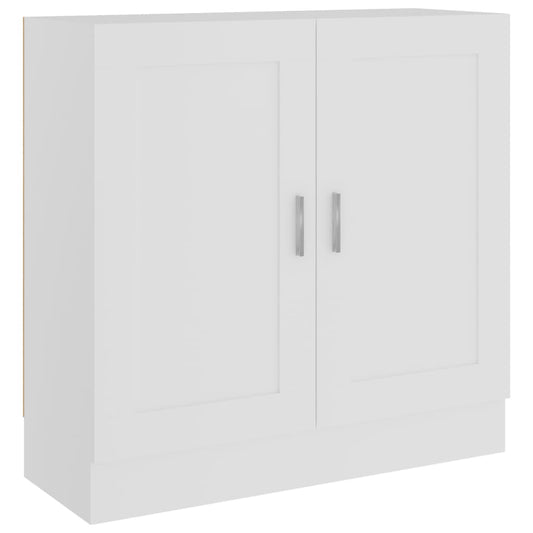 Book Cabinet White 82,5x30,5x80 cm Engineered Wood